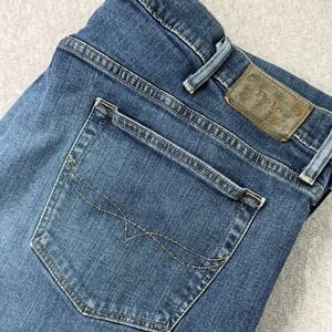 Polo Ralph Lauren Men's Jeans Blue Denim Straight Fit‎ 44x32 Authentic RL